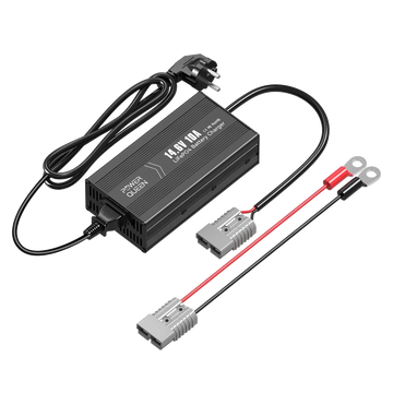 Cargador Power Queen 14.6V 10A LiFePO4 para batería LiFePO4 de 12V