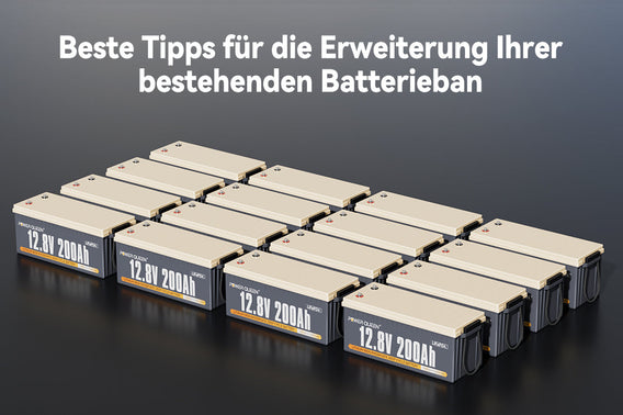 Beste Tipps für die Erweiterung Ihrer bestehenden Batteriebank