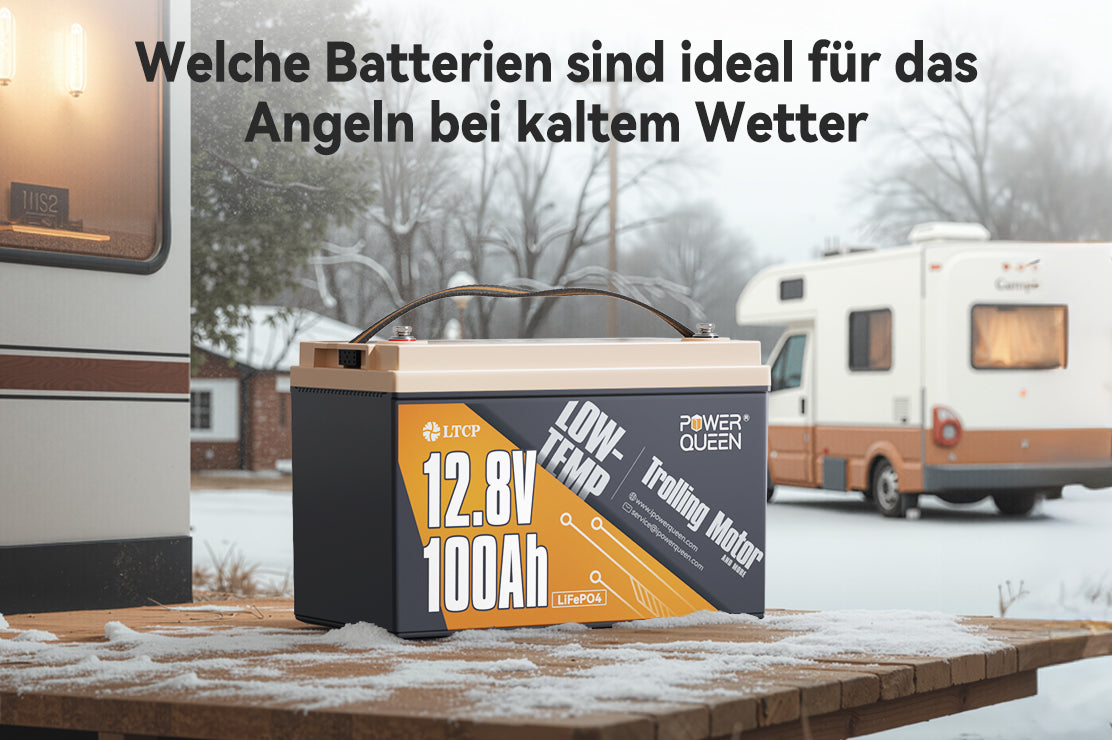 Welche Batterien sind ideal für das Angeln bei kaltem Wetter
