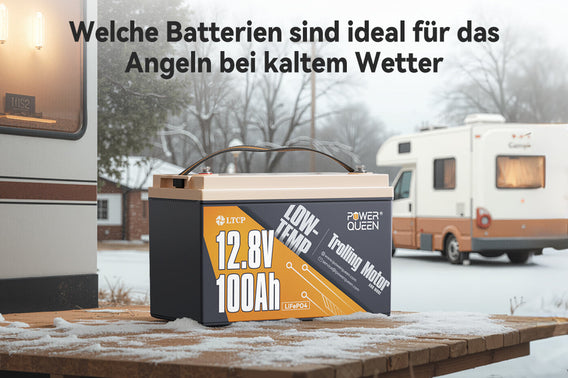 Welche Batterien sind ideal für das Angeln bei kaltem Wetter