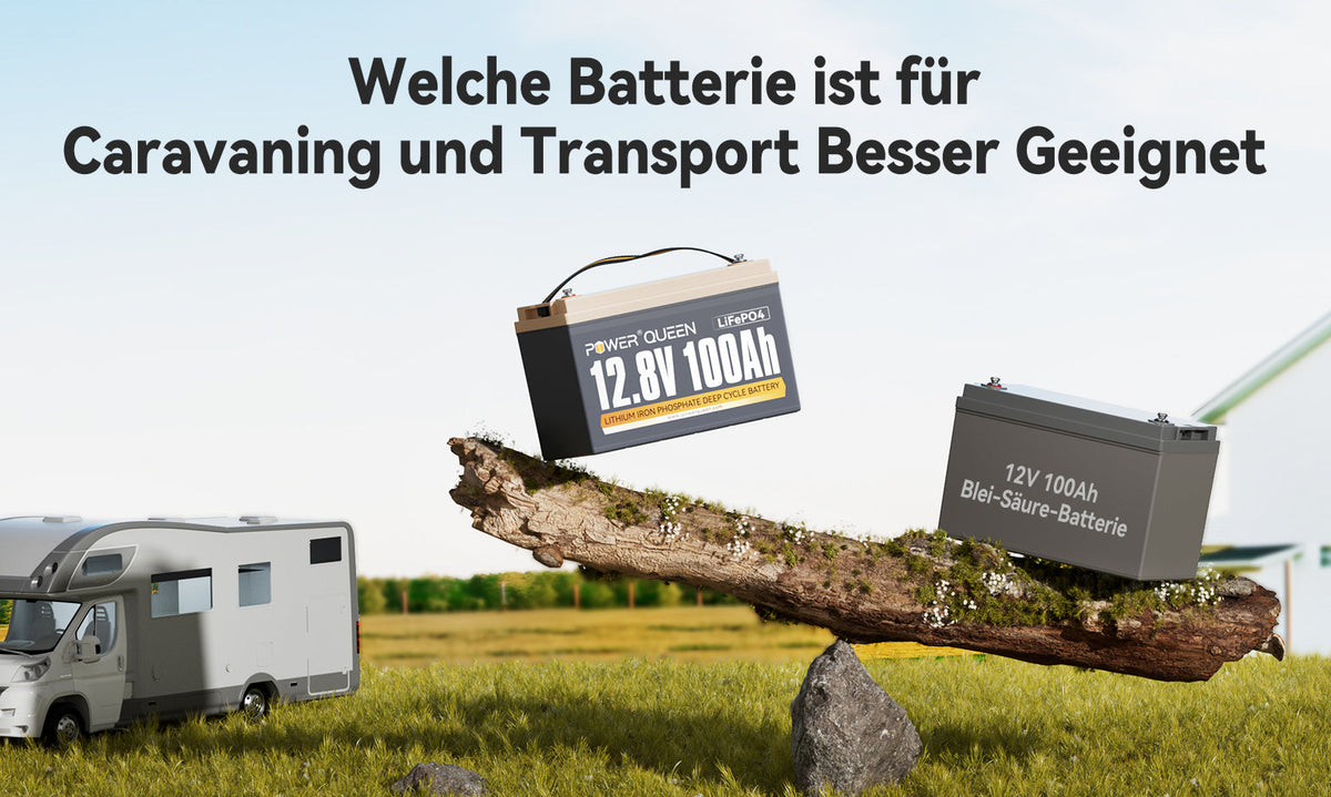 Welche Batterie ist für Caravaning und Transport Besser Geeignet