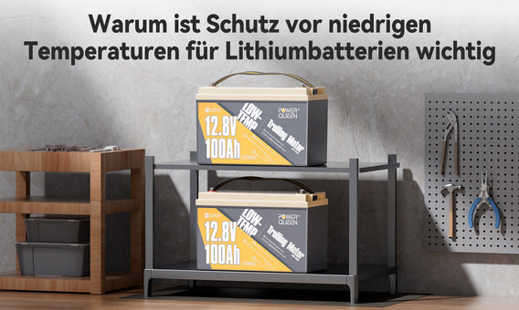Warum ist Schutz vor niedrigen Temperaturen für Lithiumbatterien wichtig