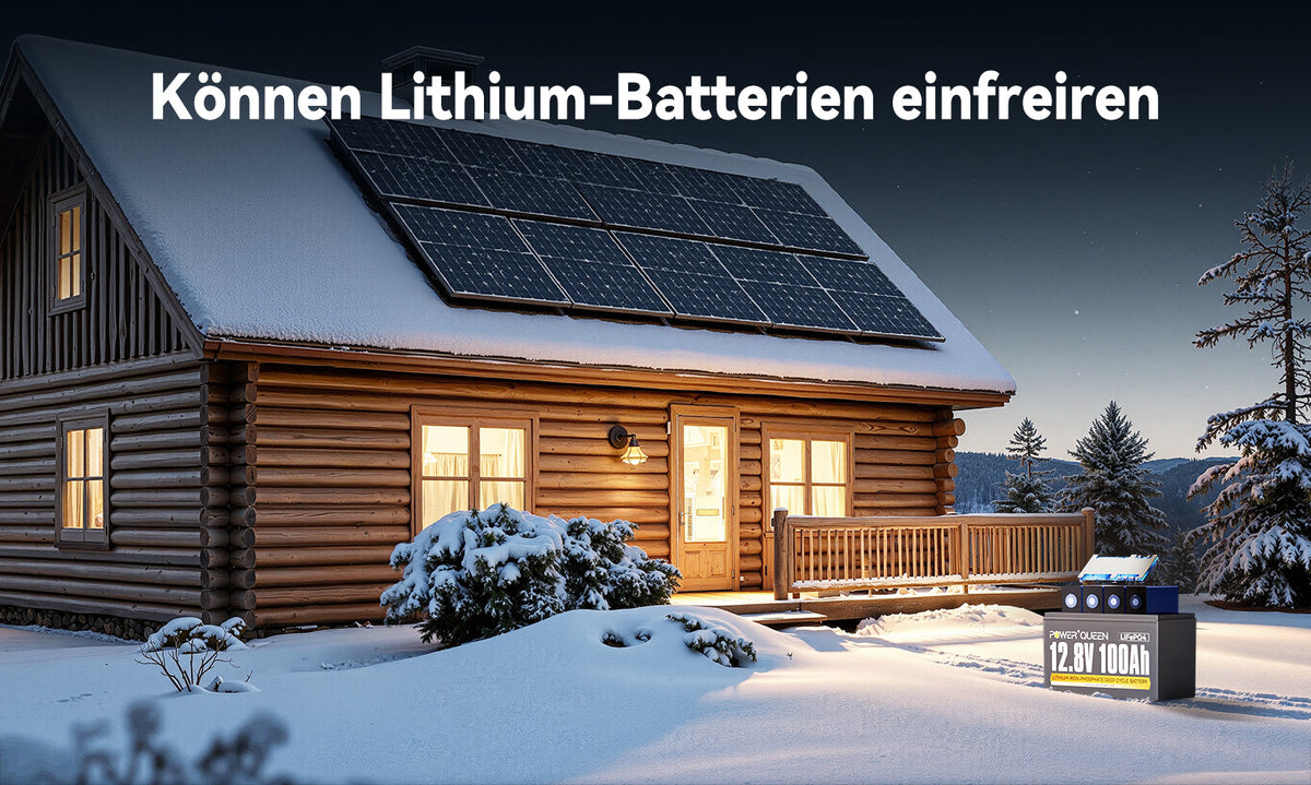 Können Lithium-Batterien einfreiren? Wie soll man Lithium-Batterie im Winter verwenden