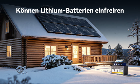 Können Lithium-Batterien einfreiren? Wie soll man Lithium-Batterie im Winter verwenden