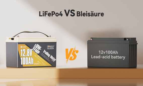 Maximierung der Leistung mit LiFePO4-Batterien: Ein Vergleich zu Bleibatterien