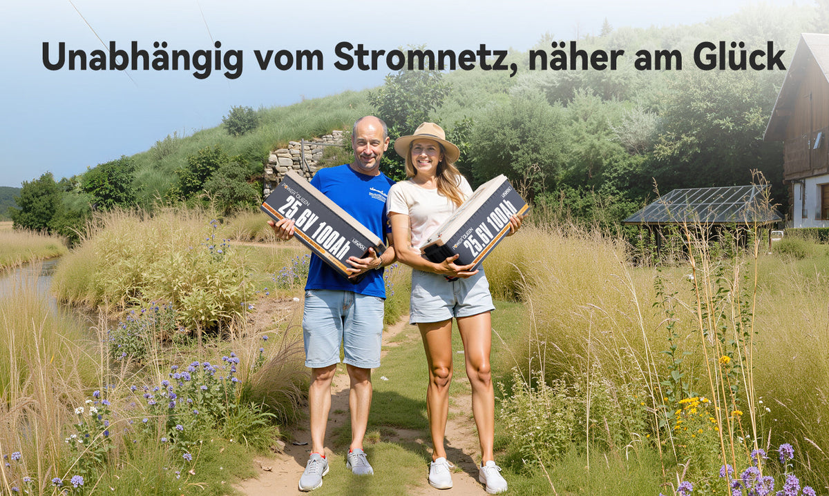Unabhängig vom Stromnetz, näher am Glück