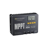 【0% VAT】Power Queen MPPT 12/24V 30A controlador de carga solar com módulo Bluetooth