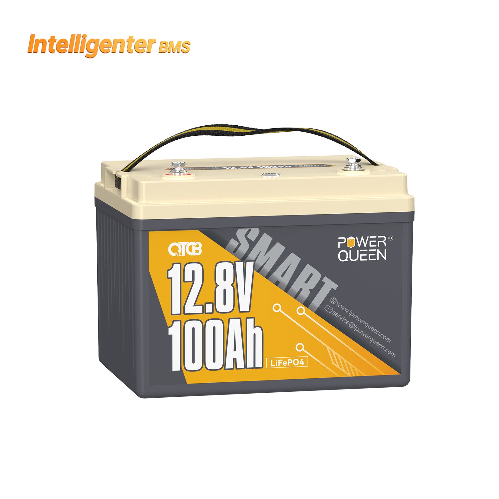 Batterie LiFePO4 12V/100Ah intelligente basse température | Li100-BHCAN