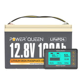 【UA 0% ПДВ】Акумулятор Power Queen 12V 100Ah LiFePO4