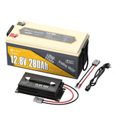 Power Queen LiFePO4 12V 280Ah Niedertemperatur Batterie