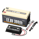(0% ПДВ) Акумулятор Power Queen 12V 300Ah LiFePO4, інтегрована система управління будинком 200A