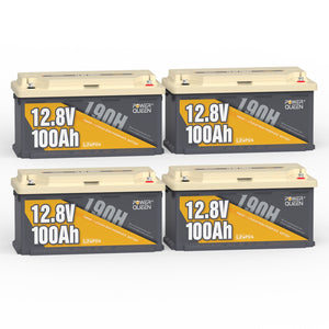 4 Stück 2,8V 100Ah Lithium Batterie