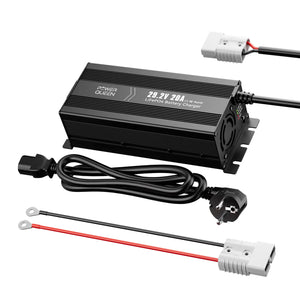 Power Queen 29,2V 20A LiFePO4 Ladegerät für 24V LiFePO4-Batterie