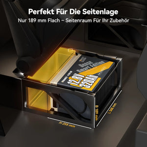 (0% MwSt.)Power Queen 12V 320Ah Dense Smart LiFePO4 Batterie mit Bluetooth