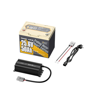 (0% ПДВ) Акумулятор Power Queen LiFePO4 24V 50Ah Smart Low Temperature для електродвигуна