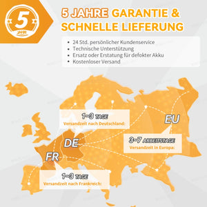 (0% VAT) Akumulator LiFePO4 Power Queen 12 V 300 Ah, zintegrowany system BMS 200 A