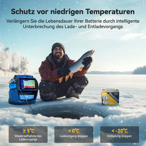 Power Queen LiFePO4 12V 45Ah Gruppe U1 Batterie für Senioren-Elektromobil