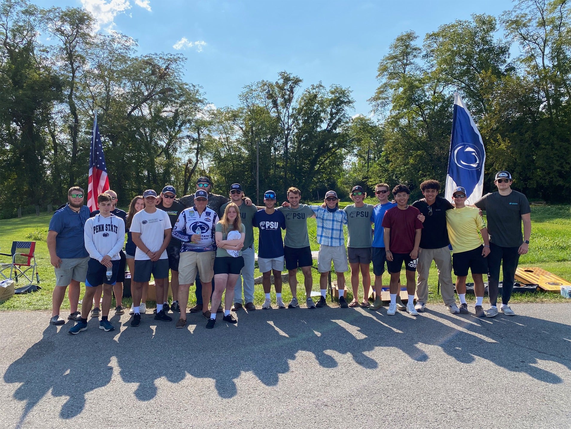 Das jährliche Turnier des Penn State Bass Fishing Club