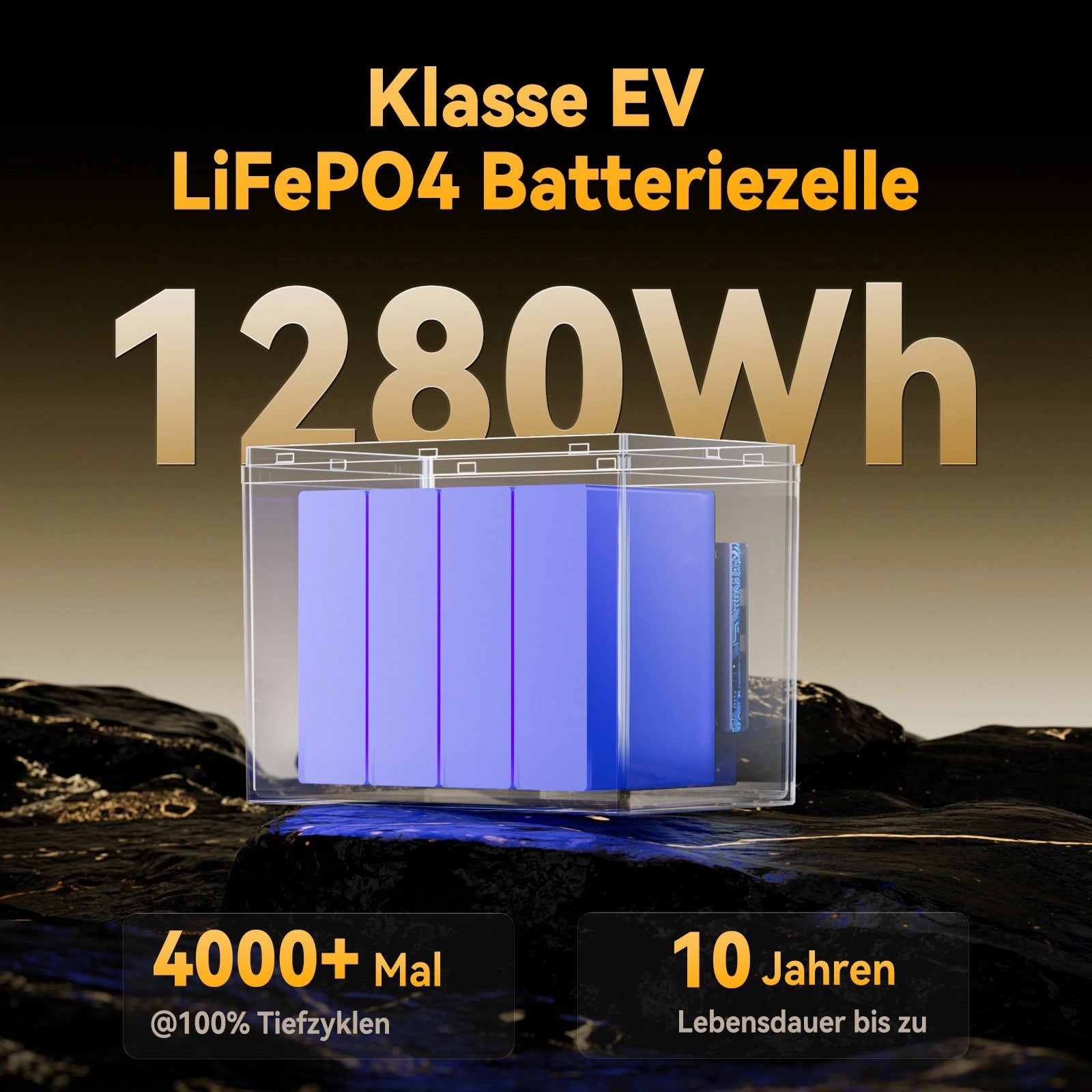 12-V-Lithiumbatterie mit klasse EV lifepo4-batteriezelle