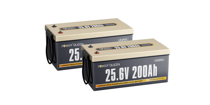 2 x 24 V 200 Ah in Reihe