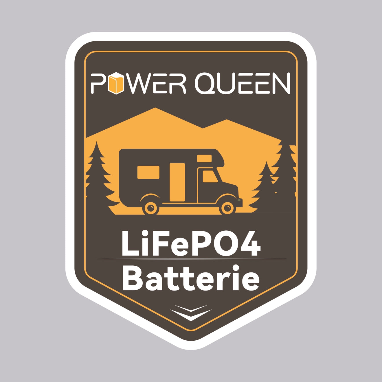 Power Queen Aufkleber