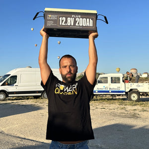 Camiseta de manga curta/boné de beisebol Power Queen