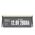【UA 0% ПДВ】Акумулятор Power Queen 12V 200Ah Plus LiFePO4