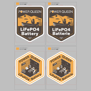 Power Queen Aufkleber