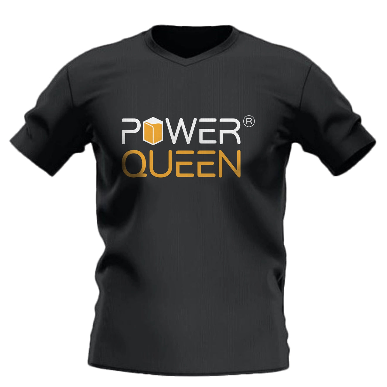 Camiseta de manga curta/boné de beisebol Power Queen