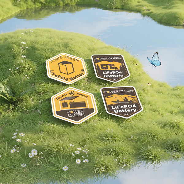 Power Queen Kreative Aufkleber