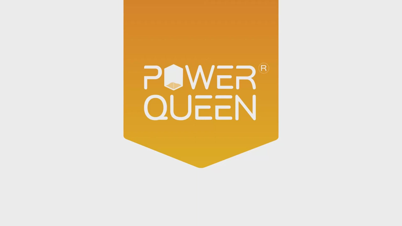 Batterie Power Queen 12V 300Ah LiFePO4, BMS 200A intégré