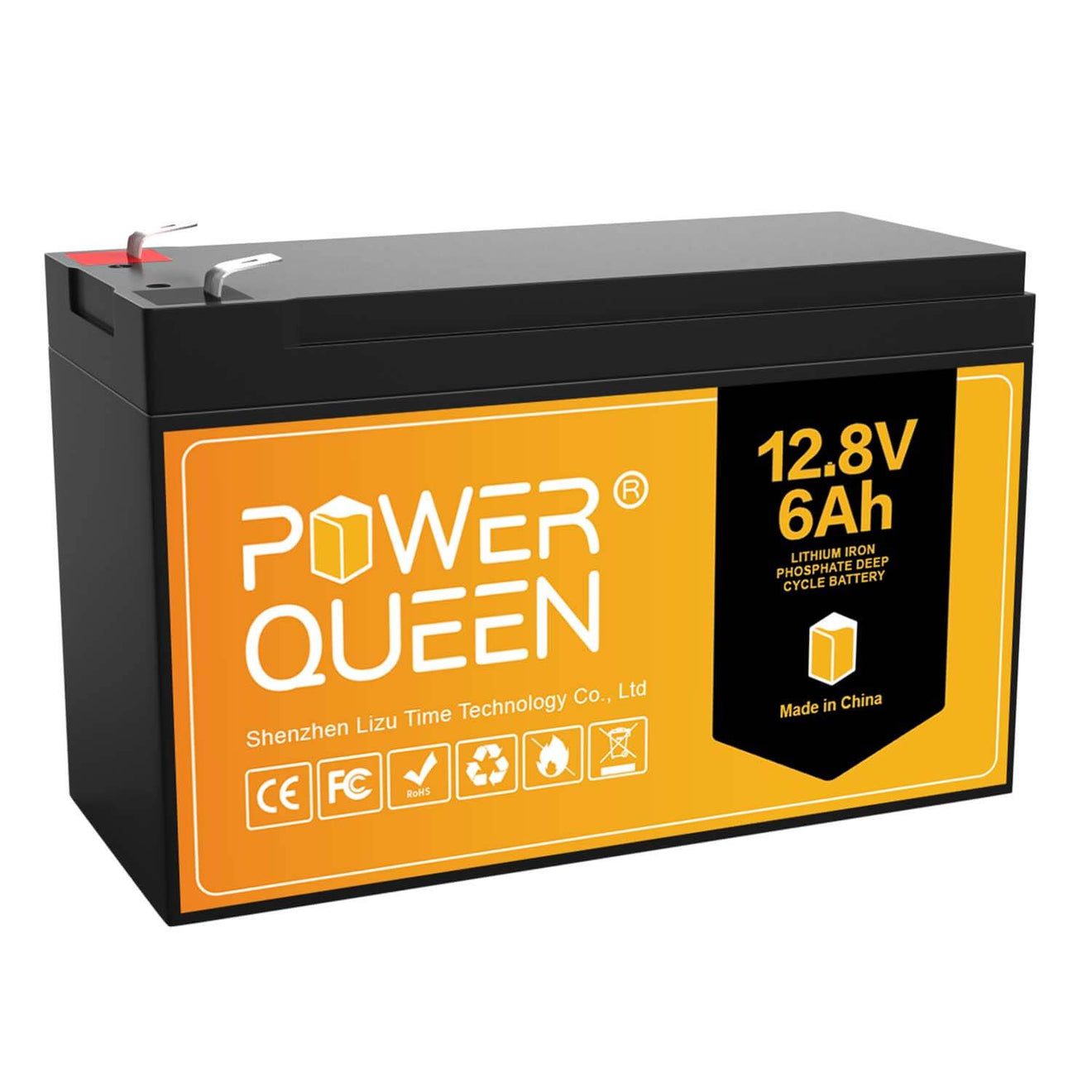 12,8V 6Ah Lithium Batterie