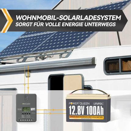 【TVA 0%】 Contrôleur de charge solaire Power Queen MPPT 12/24V 30A